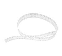 Zerodeko Règle Flexible Transparente en Film Plastique de Haute Précision 100x4,7cm avec Double Échelle pour Projets D'ingénierie et Dessin Technique
