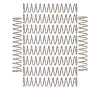 Zerodeko Ressorts de Pulvérisateur Amélioration de L'efficacité de Pulvérisation Lot de 10 en Acier Inoxydable Argenté, Ressorts de Remplacement et Fonctionnement pour Bouteille Spray
