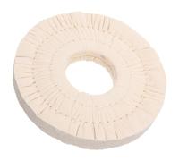 Zerodeko Roue à Tissu Beige de 50 Mm pour Plaqueuse de Chants Automatique, Accessoire Facile à Utiliser et Simple à Installer pour Polissage Professionnel