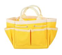 Zerodeko Sacoche de Jardinage Multifonction Oxford Jaune Sacoche Portable avec Poches Multiples pour Rangement Outils de Jardin et Accessoires Léger