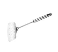 Zerodeko Spatule à Fentes en Acier Inoxydable Large pour Poisson Frit Design Spécial Anti-éclaboussures, Ustensile Cuisine pour Retourner et Servir
