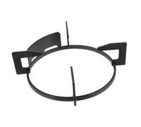 Zerodeko Support De Casserole En Fer Épais Antidérapant 4 Pieds 60 Mm Pour Cuisinière à Gaz - Anneau De Wok Polyvalent Et Grille De Support Résistante Pour Usage La Cuisine Sécurisée