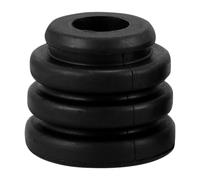 Zerodeko Support en caoutchouc pour amortisseur de vibrations d'unité | 1,2 po x 1 po, patin pour compresseur de climatisation extérieur à petits pieds, pieds amortisseurs, antidérapant, assure