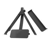Zerodeko Support Magnétique pour Tableau Blanc Réglable en Angle, Noir | ABS Silicone et Aimant, Structure Compacte, pour t Création Personnelle, Installation Facile