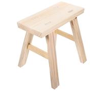 Zerodeko Tabouret en Bois Massif Escabeau Stable et Léger Petit Format 24x15x22 Cm, Marchepied Multifonction Support Plante Intérieur pour Maison pour Adultes et Garçon et Filles
