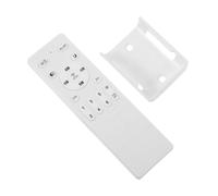 Zerodeko Télécommande Murale Interface Facile en Plastique Blanc Multifonction et Fonction Mémoire Intelligente pour Ventilateur de Plafond pour Grands Espaces et Éclairage Événementiel