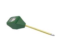 Zerodeko Testeur Humidité Sol Mini Vert Détection Rapide et Plage Étendue pour Jardins et Plantes en Pot, Outil Pratique en Abs et Aluminium