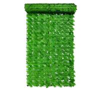 Zerodeko Treillis Artificiel Résistant la Décoloration en Plastique Vert Haie Décorative Pratique Mur Végétal Réaliste pour Protection Extérieure pour Jardin et Balcon