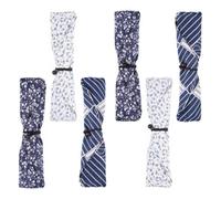 Zerodeko Ustensiles de Voyage 6Pièces Pochettes de Rangement Réutilisables Multi Fonctionnelles pour Couverts, Étuis Portables pour Pique et Activités de Plein Air
