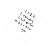 Zerodis Autocollant Magnétique pour Notes de Réfrigérateur, Tableau Blanc Effaçable, Tableau Mémo, Format A3 42x30cm, pour Porte de Réfrigérateur avec Stylo, Film PET, étanche et Réutilisable