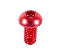 Zerodis Autres Outils de Jardin Bouton Tête Hex Socket Cap Vis Boulons 7075 Alliage d'aluminium Violet Rouge Vert pour les Machines d'appareils de Bureau à Domicile 10pcs M3 6mm 8mm 10mm (6MM)