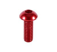 Zerodis Autres Outils de Jardin Bouton Tête Hex Socket Cap Vis Boulons 7075 Alliage d'aluminium Violet Rouge Vert pour les Machines d'appareils de Bureau à Domicile 10pcs M3 6mm 8mm 10mm (8