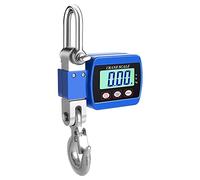 Zerodis Balance à Crochet électronique, Balance de Grue Numérique en Acier allié 0,05-500 Kg avec écran LCD, Changement d'unité Kg Lb N, Tare et Arrêt Automatique, pour Usage Industriel de Bagages