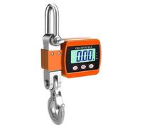 Zerodis Balance à Crochet électronique, Balance de Grue Numérique en Acier allié 0,05-500 Kg avec écran LCD, Changement d'unité Kg Lb N, Tare et Arrêt Automatique, pour Usage Industriel de Bagages