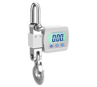Zerodis Balance à Crochet électronique, Balance de Grue Numérique en Acier allié 0,05-500 Kg avec écran LCD, Changement d'unité Kg Lb N, Tare et Arrêt Automatique, pour Usage Industriel de Bagages