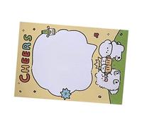Zerodis Bloc-notes de Dessin animé Mignon, 80 Feuilles, Adhésif Fort, Antiadhésif, Design Détachable, pour Enfants étudiants, étude, Bureau, écriture, Gribouillage