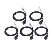 Zerodis Capteur à Effet Hall, Capteur de Commutateur à Effet Hall Normalement ABS NPN DC 5 V à 30 V Détection 10 Mm Paquet de 5 pour la Mesure de la Position du Piston du Cylindre Hydraulique