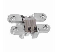 Zerodis Charnière de Porte Pliante Invisible, Plusieurs Options de Taille | Charnière pliante dissimulée en acier inoxydable pour portes intérieures Rotation à 180 degrés Options de tailles multiples