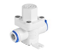 Zerodis Filtre Purificateur d'eau 3/8" Vanne de Réduction Protection du Filtre du Détendeur pour Le Contrôle du Système du Régulateur d'eau