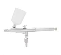 Zerodis Kit Aérographe à Double Action Pistolet Peinture Professionnel Outil pour Arts Maquillage Tatouages Temporaires Décoration pour Gâteaux(0.3mm)