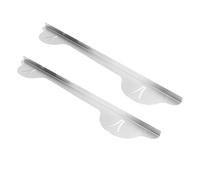 Zerodis Lot de 2 Couvercles d'écart de Cuisinière en Acier Inoxydable, Kit de Garniture de Gamme, Protections de Remplissage de Comptoir 23,43 X 3,35 Pouces, Couvercle Latéral Rétractable pour la