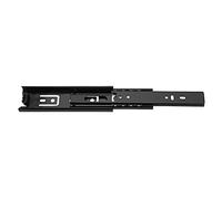 Zerodis Lot de 2 Glissières à Roulement à Billes en Acier à Fermeture Douce de 10,2 Cm, 15, Cm, 20,3 de Longueur avec Construction Plaquée Zinc pour Placard de Cuisine, Armoire, Meubles, Rail de (6