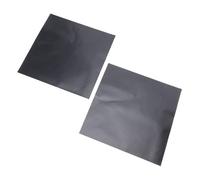 Zerodis Lot de 2 Patchs de Réparation pour Revêtement de Bassin 20,3 X 20,3 Cm IIR - Ruban Adhésif Auto-adhésif de 0,55 Mm d'épaisseur - Joint étanche pour Jardin, étang à Poissons, Cascade,