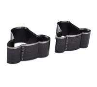 Zerodis Matrice de DéCoupe du Cuir, Matrice de Poinçonnage du Cuir, Ensemble de 2 Poinçons pour L'artisanat du, Moule de Poinçonnage en Acier allié à Tête de Taureau avec Conception