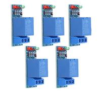 Zerodis Module de Relais à 1 Canal, Optocoupleur ABS isolé, Carte de Relais 5 V, AC250 V 10 A DC30 10 A, Contrôle d'entrée Numérique Individuel pour Microcontrôleur PLC Industriel Smart Home, Lot