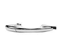Zerodis Poignée Extérieure de Porte Arrière avec Embout ABS plaqué CR, Poignée de Porte Extérieure de Remplacement, Ajustement Direct OEM pour 2016 2020, Utilisation de la Arrière côté Conducteur