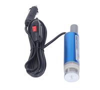Zerodis Pompe de Transfert d' 12 V, Extracteur d'eau électrique en Acier Inoxydable, Pompe Submersible Auto-amorçante de 12 L Min avec Levage de 2 M, Sortie de 16 Mm pour le Transfert 'eau de