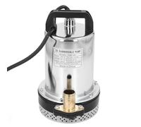 Zerodis Pompe Submersible DC 180W, Hauteur 8m, Corps en Acier Inoxydable, | Panneau Solaire 12V Compatible, Débit h, Sortie 1 Pouce, Fonctionnement Silencieux pour étang, Jardin, Bateau, Réservoir