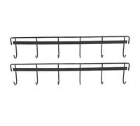 Zerodis Porte-manteau Mural, Lot de 2 Patères en Acier Inoxydable 304 avec Autocollants sans Trace, Cintre Mural Peu Encombrant pour Entrée, Salle de Bain, Chambre à Coucher, Cuisine, Bureau (6