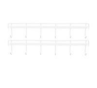 Zerodis Porte-manteau Mural, Lot de 2 Patères en Acier Inoxydable 304 avec Autocollants sans Trace, Cintre Mural Peu Encombrant pour Entrée, Salle de Bain, Chambre à Coucher, Cuisine, Bureau (6
