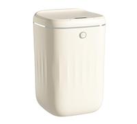 Zerodis Poubelle Électrique Moderne avec Capteur Automatique 20L en PP pour Cuisine Salle de Bain (Nécessite 2 Piles AA)