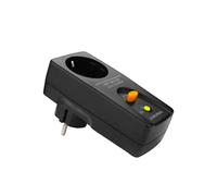 Zerodis Prise de Sortie GFCI 16 A, Prise de Protection contre les Surtensions à Réinitialisation Automatique avec Protection contre les Surtensions 6000 V et contre les (BLACK)
