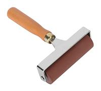 Zerodis Rouleaux en Caoutchouc, Pinceau en Caoutchouc Souple Brayer Applicateur d'encre Rouleau en Caoutchouc élastique Outil de Peinture à l'huile D'artisanat d'art pour la Gravure D'albums(10cm)