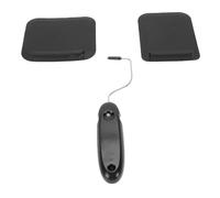Zerodis Spatule à Angle Réglable, Spatule Adaptable Ergonomique PPSU avec 2 Têtes Interchangeables 7 Positions pour Retourner les œufs, les Crêpes et les Hamburgers (à angle réglable)