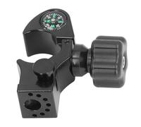Zerodis Support de Berceau de Poteau de Portée de 32 Mm pour L'arpentage | Compatible avec les Collecteurs de Données de 70 à 90 Mm, Pince de Serrage Universelle, Vis Métallique pour une Fixation
