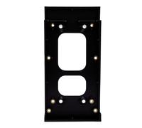Zerodis Support de Montage de Sonnette Annulaire, Antivol Résistant aux | Boîtier Enveloppant Vis Antivol Revêtement Inégal Plaque Murale ABS Anneau de Location 1er 2ème 3 3 Plus 4 Ajustement
