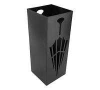 Zerodis Support de Support d'ornements pour Parapluie carré, Bac de Rangement 16,5 X 6,3 X 6,3 Pouces, Revêtement en Poudre Antirouille, d'entrée Compact et Autoportant pour la Maison, Le Bureau,