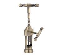 Zerodis Tire-bouchon de Serveur Ouvre-bouteille Tire-bouchon Rétro avec Poignée Confortable pour Bar de Fête Usage Domestique Levier d'Ouvre-bouteille de Vin en Acier Inoxydable Ouvre- de Vin en