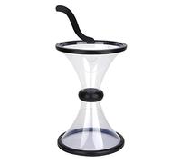 Zerodis Tirelire en PVC Transparent 18 X 18 X 36 Cm Pot d'économie Rond de Grande capacité Rangement de Pièces de Monnaie Transparent pour Enfants et Adultes Maison Salon Bureau Décor