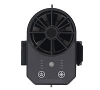 Zerodis Ventilateur de Ceinture, Vitesse Réglable, Rechargeable USB, Portable avec Lampe LED pour Activités Extérieures et Tâches Ménagères (2500mAh)