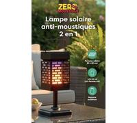 Zeromoustique - Appareil Anti Moustique Solaire Anti-Moustique