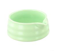 Zeroupshop Bol à matcha avec bec verseur pour thé vert mousseux | Préparation du thé de bureau, machine à matcha mousseuse, finition brillante facile à nettoyer, style japonais fait à la main