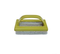 Zeroupshop Brosse à vaisselle multifonction pour éviers de cuisine, baignoires et carreaux muraux, brosse de nettoyage ergonomique avec tête en éponge douce (vert)