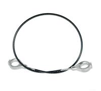 Zeroupshop Câble d'arrêt de siège compatible avec les tondeuses scag SMST-61 61 A 72 52 A 61 V, 38,1 cm - Pièce de rechange en métal haute résistance pour tondeuse à gazon (1 pièce)