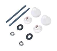 zeroupshop Cache-Vis Décoratif Pour WC Suspendu Cache-Vis Décoratif Pour(White)