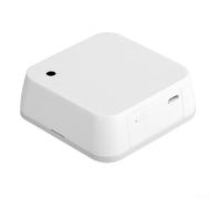 Zeroupshop Capteur 3 en 1 pour Tuya, hygromètre avec données en temps réel, faible puissance, USB/batterie, double puissance, blanc